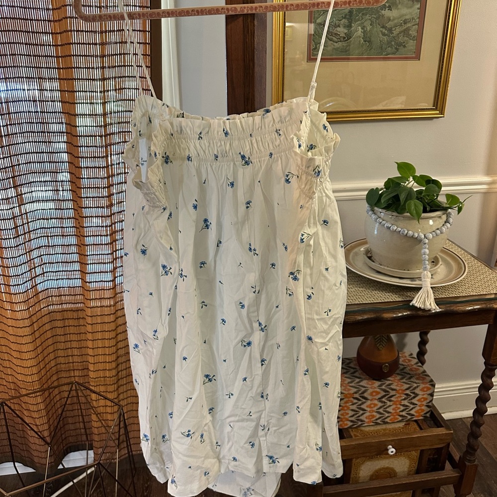 H&M White and Blue Chemise Intimates - Picture 9 of 14